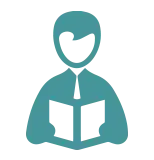 Easy and relatable reading icon