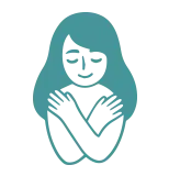 Emotional healing and self-growth icon