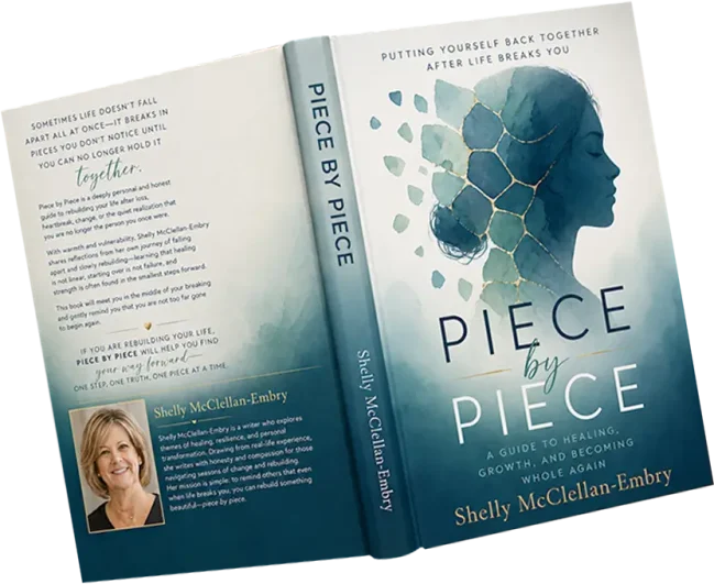 Piece By Piece By Author Shelly McClellan-Embry Bookcover